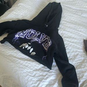 Darc Sport She Blood Thunder (Cropped) Hoodie